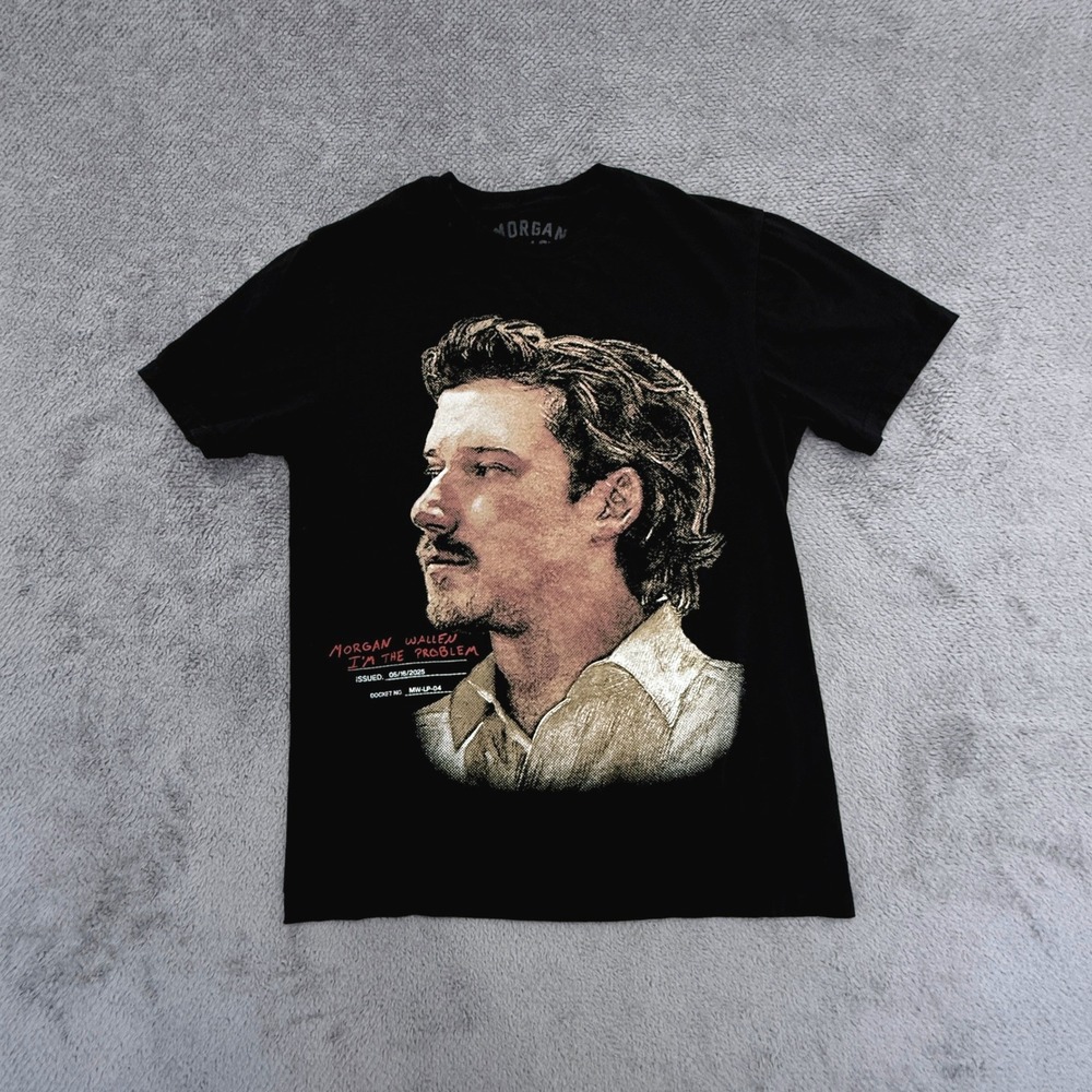 Morgan Wallen T-Shirt Mens S Black I'm The Problem Graphic Tee